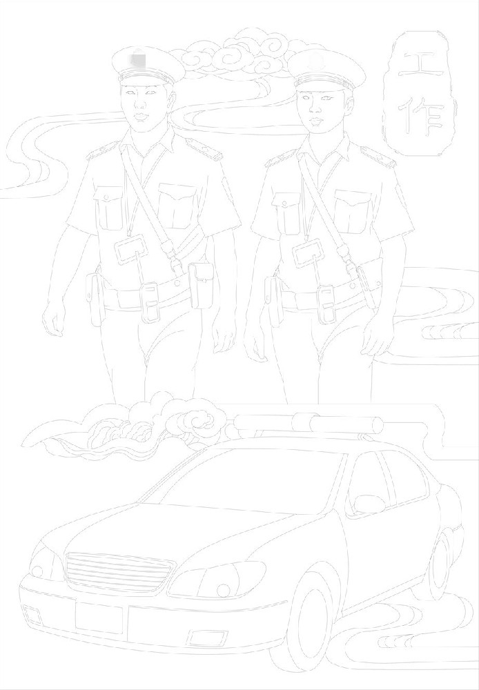 警院檢察院浮雕壁畫原創(chuàng)手繪設(shè)計(jì)稿